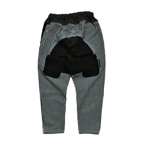 【オフィシャルチーム】ブラックデニムワイドサルエル|S~L|1125231M